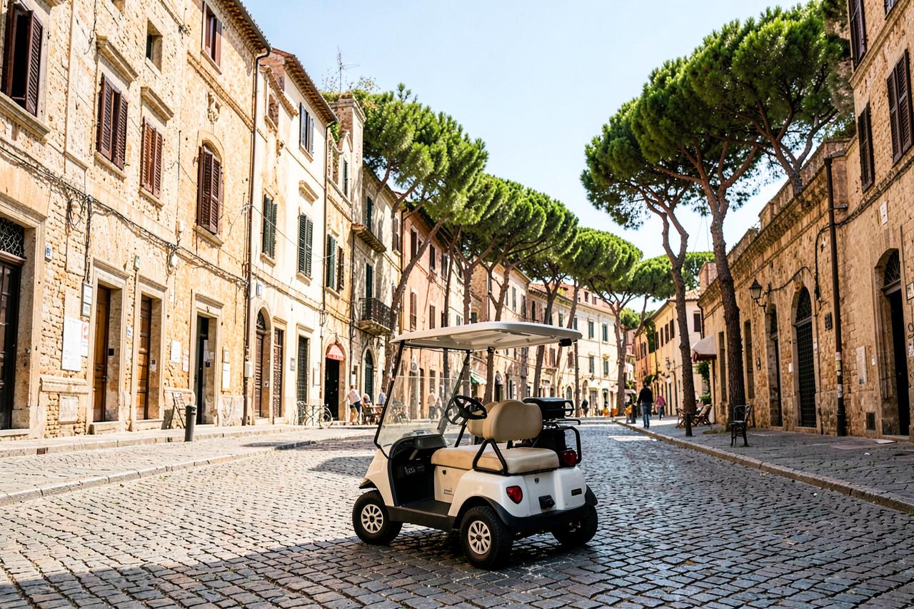Rome by Golf Cart: Private Highlights Drive