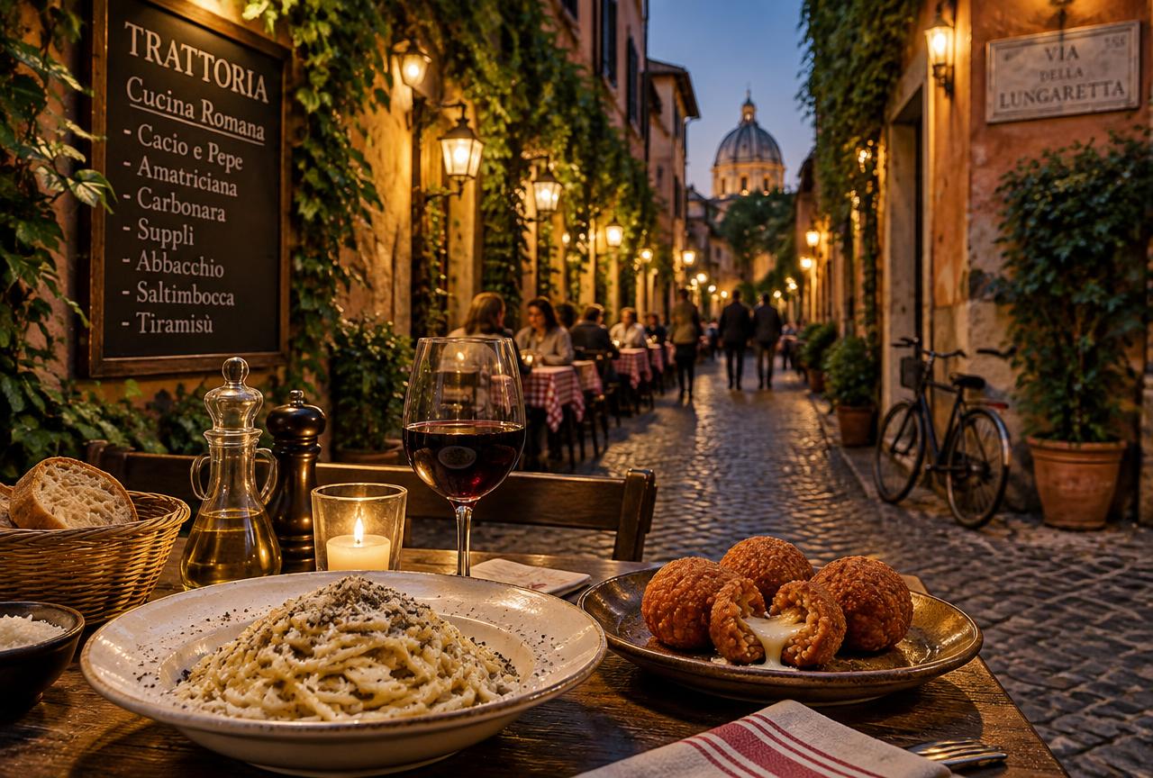 Trastevere Evening Food Walk